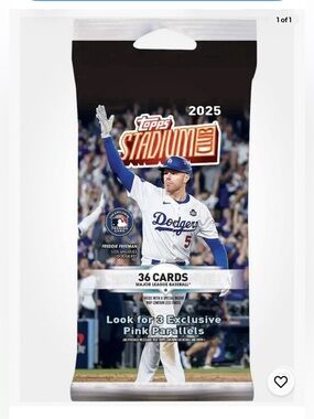 Topps Stadium Club 2025 Pack - Blue, White, Black